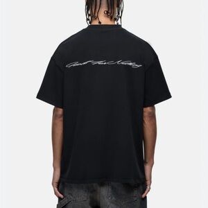 NWT good for nothing black men’s large scribble tee shirt